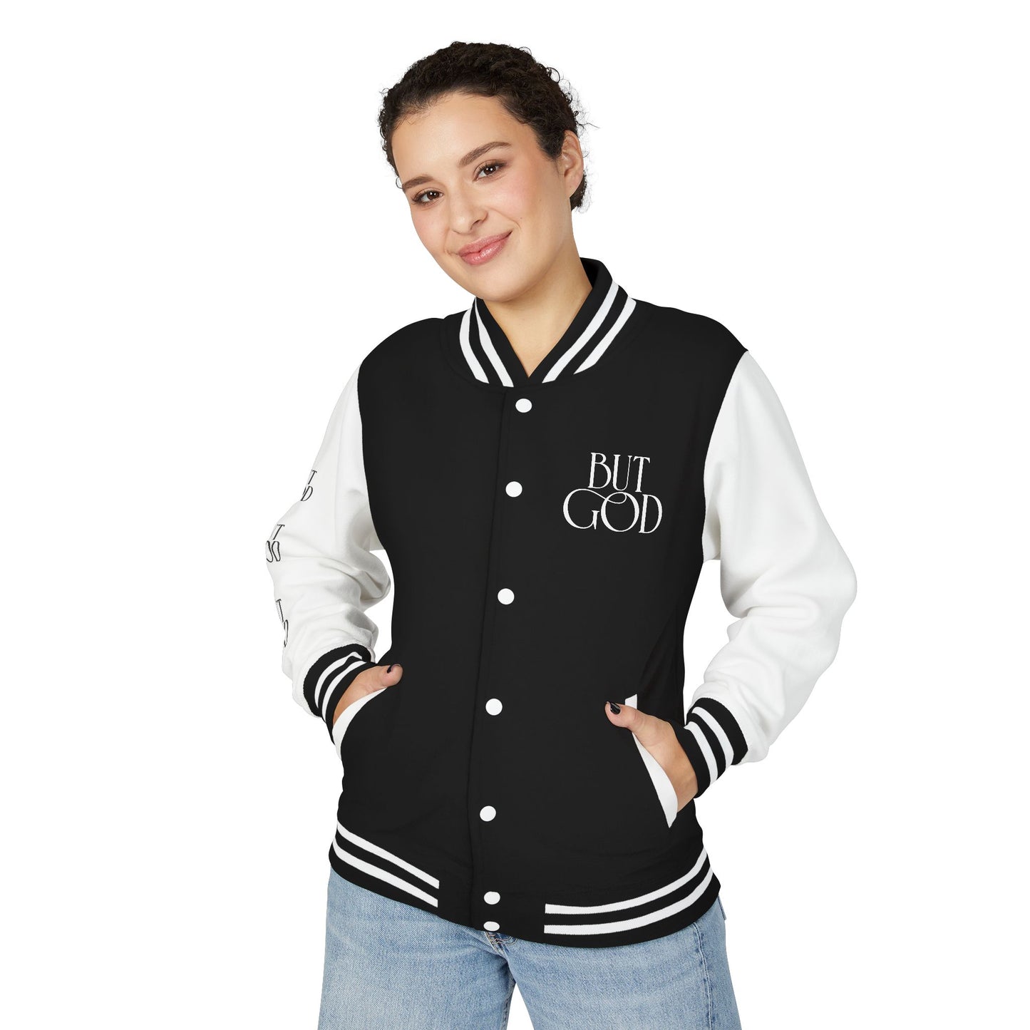 But God Letterman Jacket — Christian Varsity Jacket