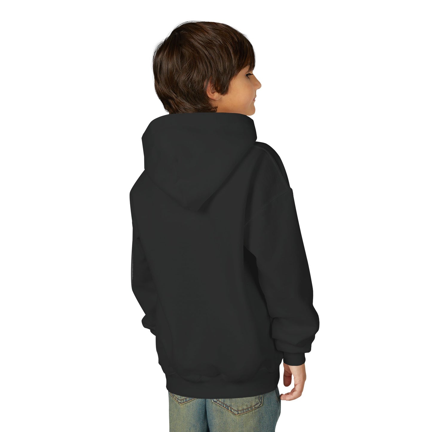 Youth Hoodie — 'But God' Inspirational Graphic Pullover