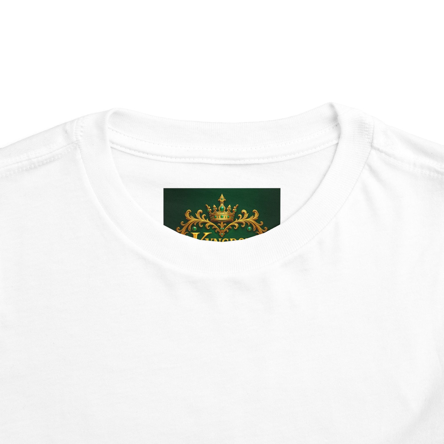 Toddler Tee — "But God" Minimalist Christian Graphic Shirt