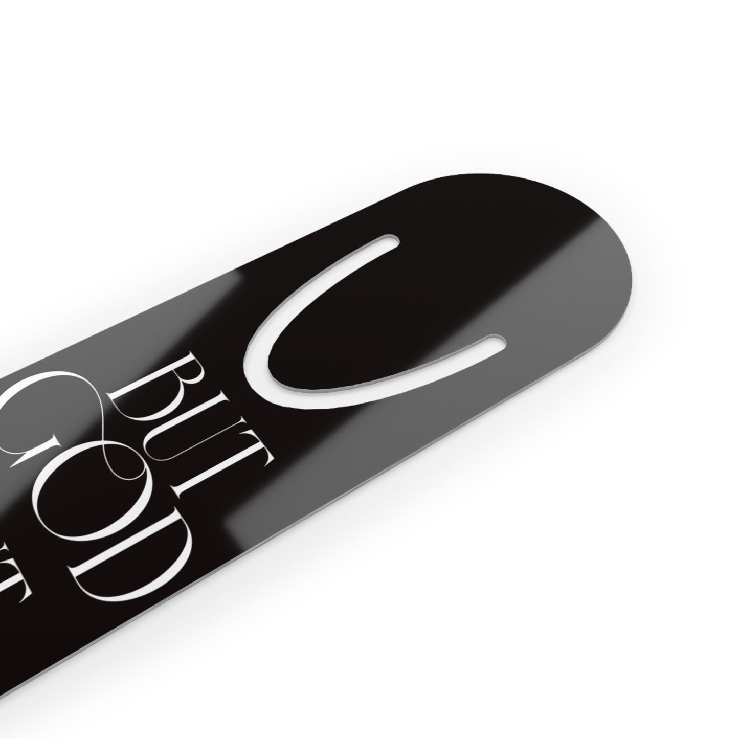 But God Metal Bookmark — Inspirational Christian Bookmark for Bible & Devotional Reading