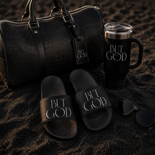 Women's Removable-Strap Sandals — Black Slide Sandals with Interchangeable Strap